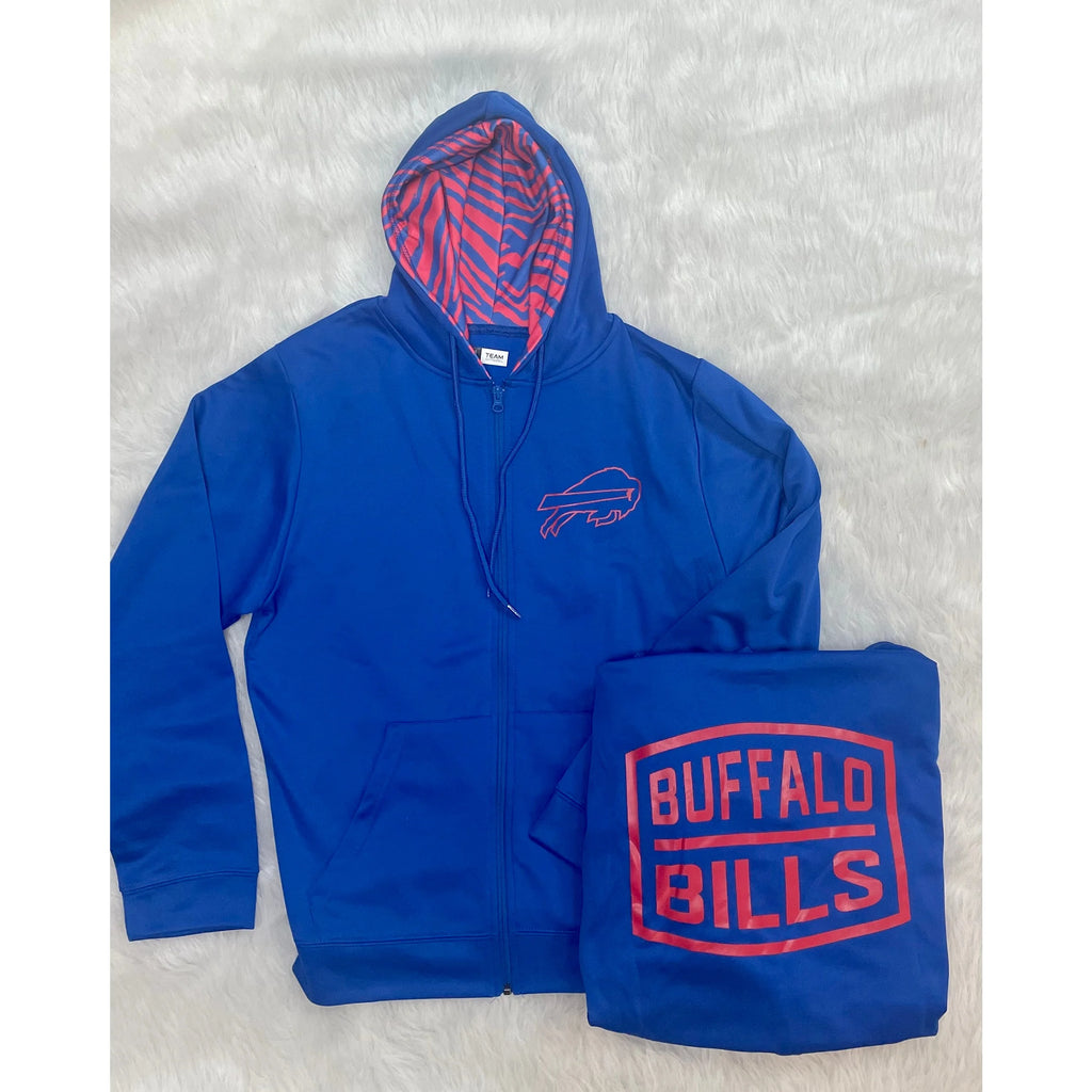 Zubaz Buffalo Bills Retro Zip Up Hoodie – The Boutique at Fresh