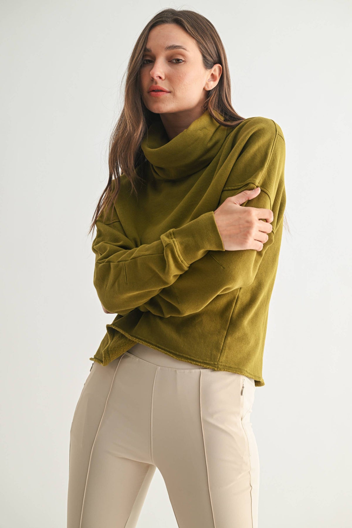 Lounge Layer Long Sleeve Turtleneck