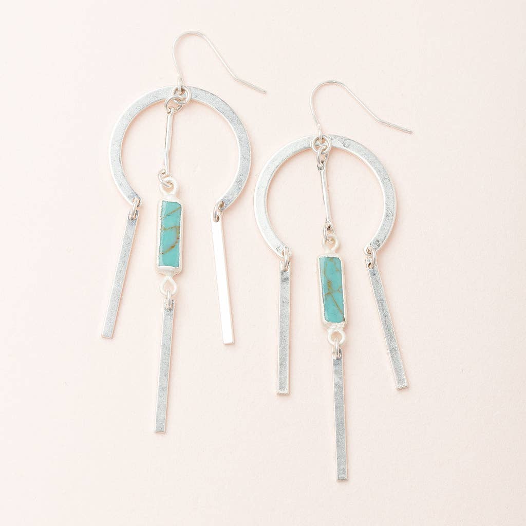 Scout Dream Stone Earring - Turquoise/Silver