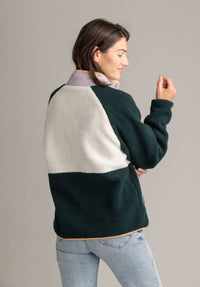 Women's Tara Quarter Snap Berber Pullover - Ponderosa Pine