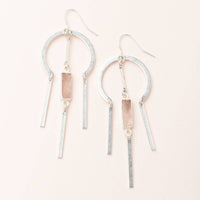 Scout Dream Stone Earring - Rose Quartz/Silver