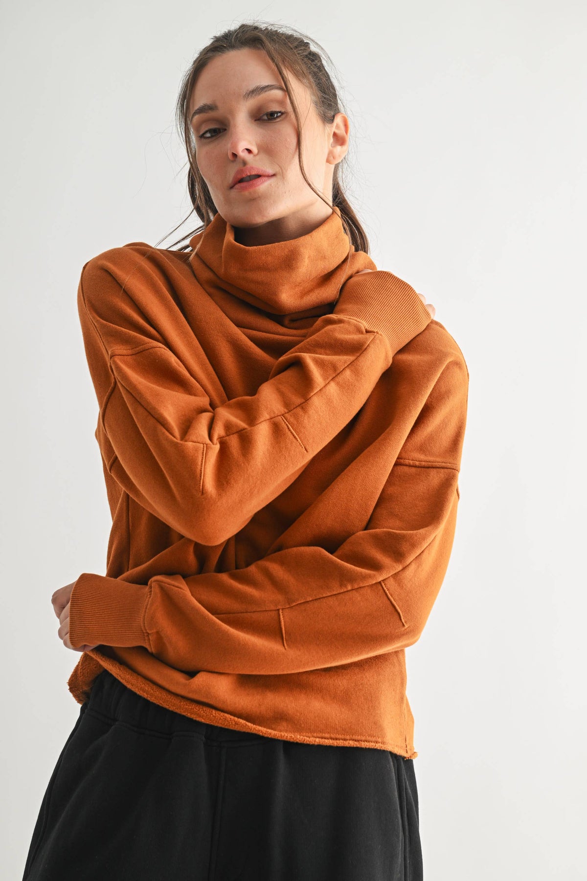 Lounge Layer Long Sleeve Turtleneck
