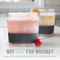 Whiskey FREEZE™ Insulated Cooling Cups - Smoke - CDU of 12
