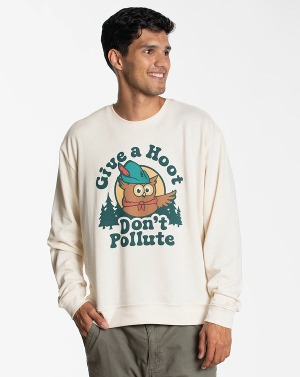 The Landmark Project - Give A Hoot Crewneck Sweatshirt