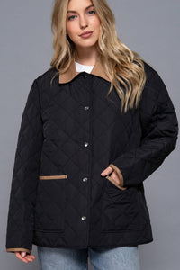 Black Puffer Barn Jacket