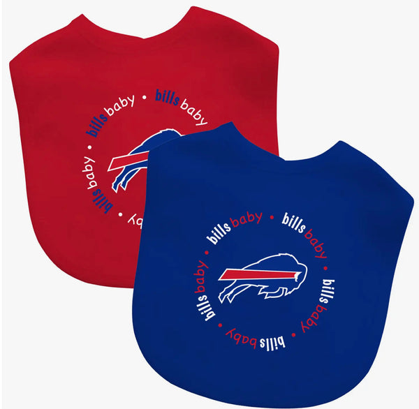 Buffalo Bills NFL Baby Bibs 2-Pack