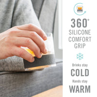 Whiskey FREEZE™ Insulated Cooling Cups - Smoke - CDU of 12