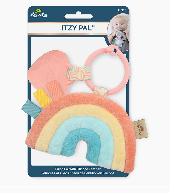 Itzy Ritzy Itzy Pal™ Plush + Teether - Rainbow - The Boutique at Fresh