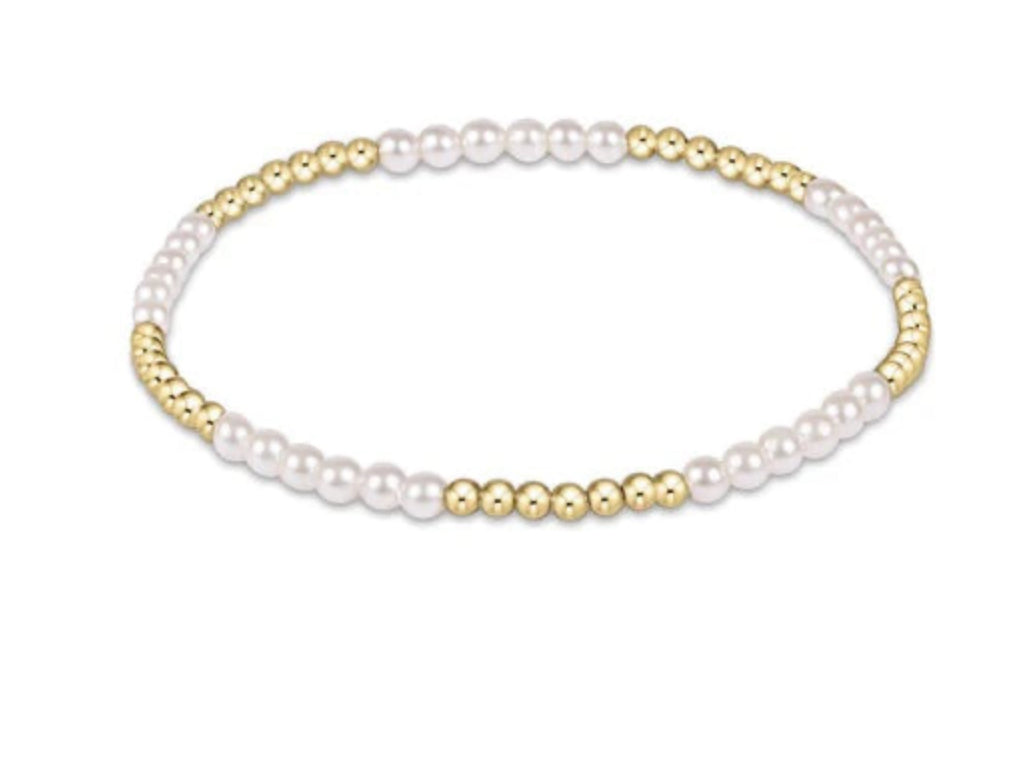 Enewton Classic Blissful 2.5mm Bead Bracelet - 3mm Pearl