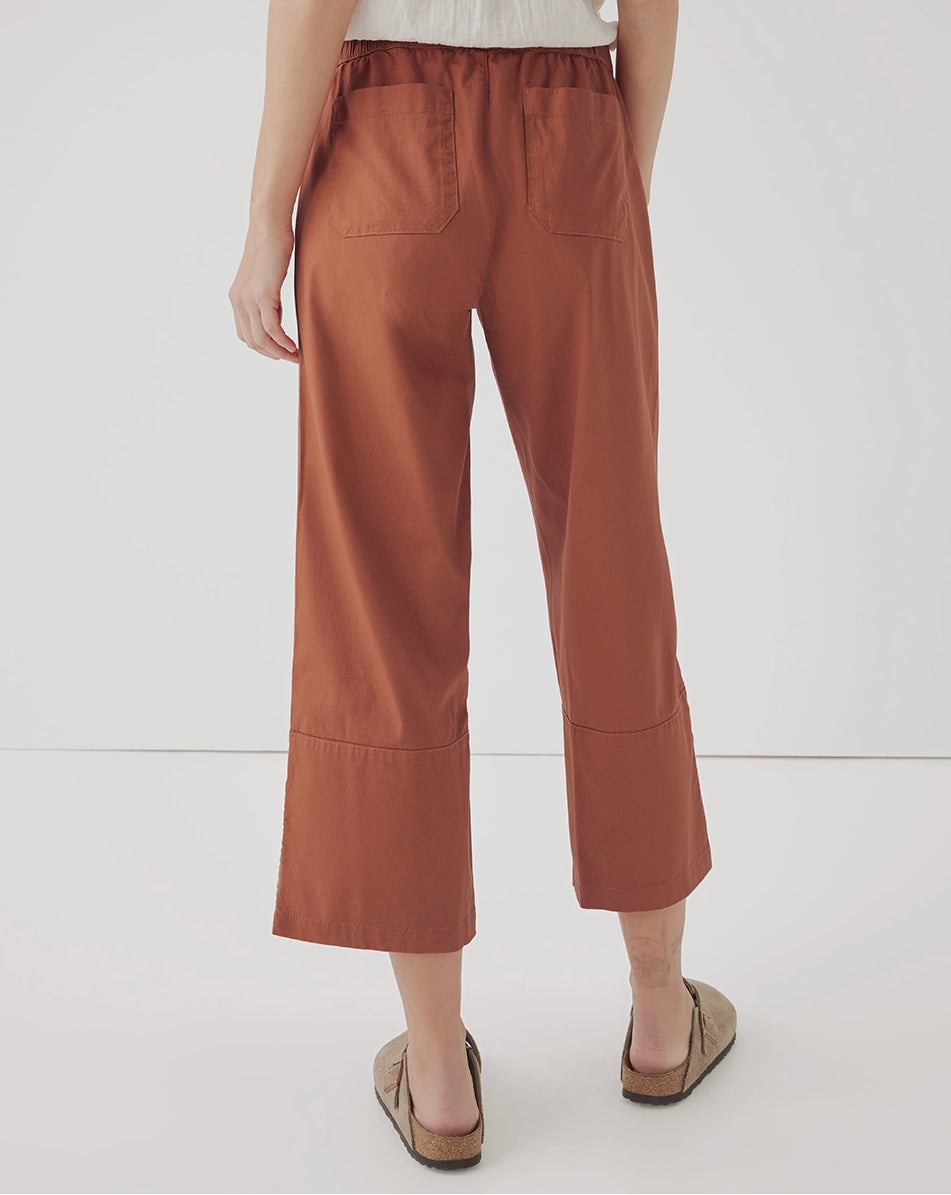 Women’s Daily Twill Crop Pant - Baked Clay - The Boutique at Fresh