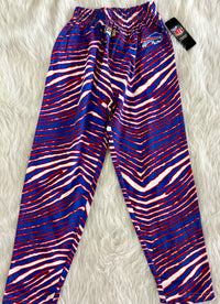 Buffalo Bills Embroidered Youth Zubaz Pants
