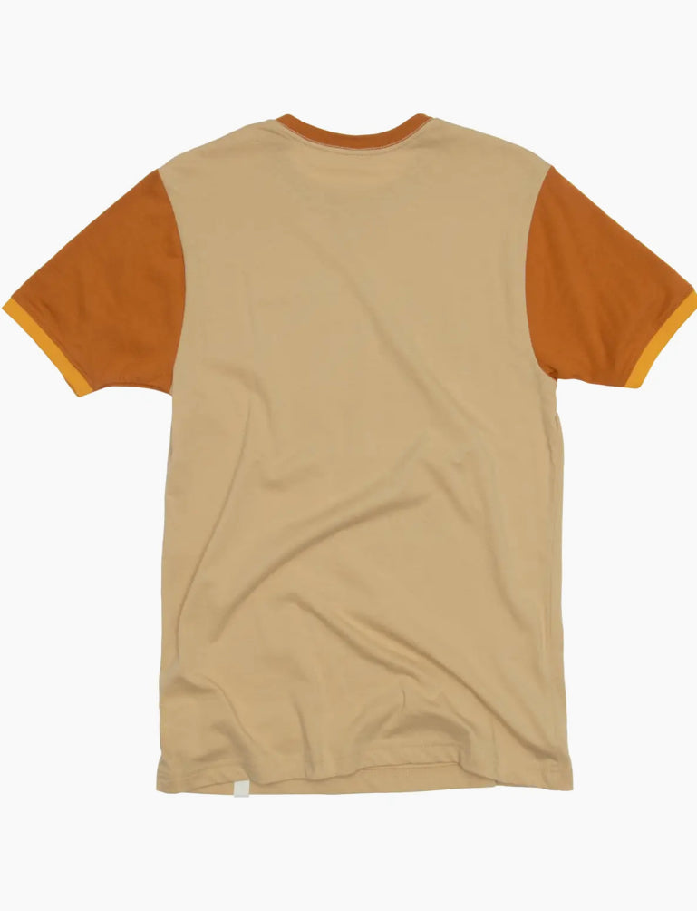 Landmark Project Give A Hoot Unisex Short Sleeve Colorblock Ringer Tee