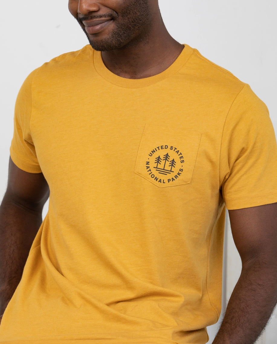 The Landmark Project - U.S. National Parks Pocket Tee