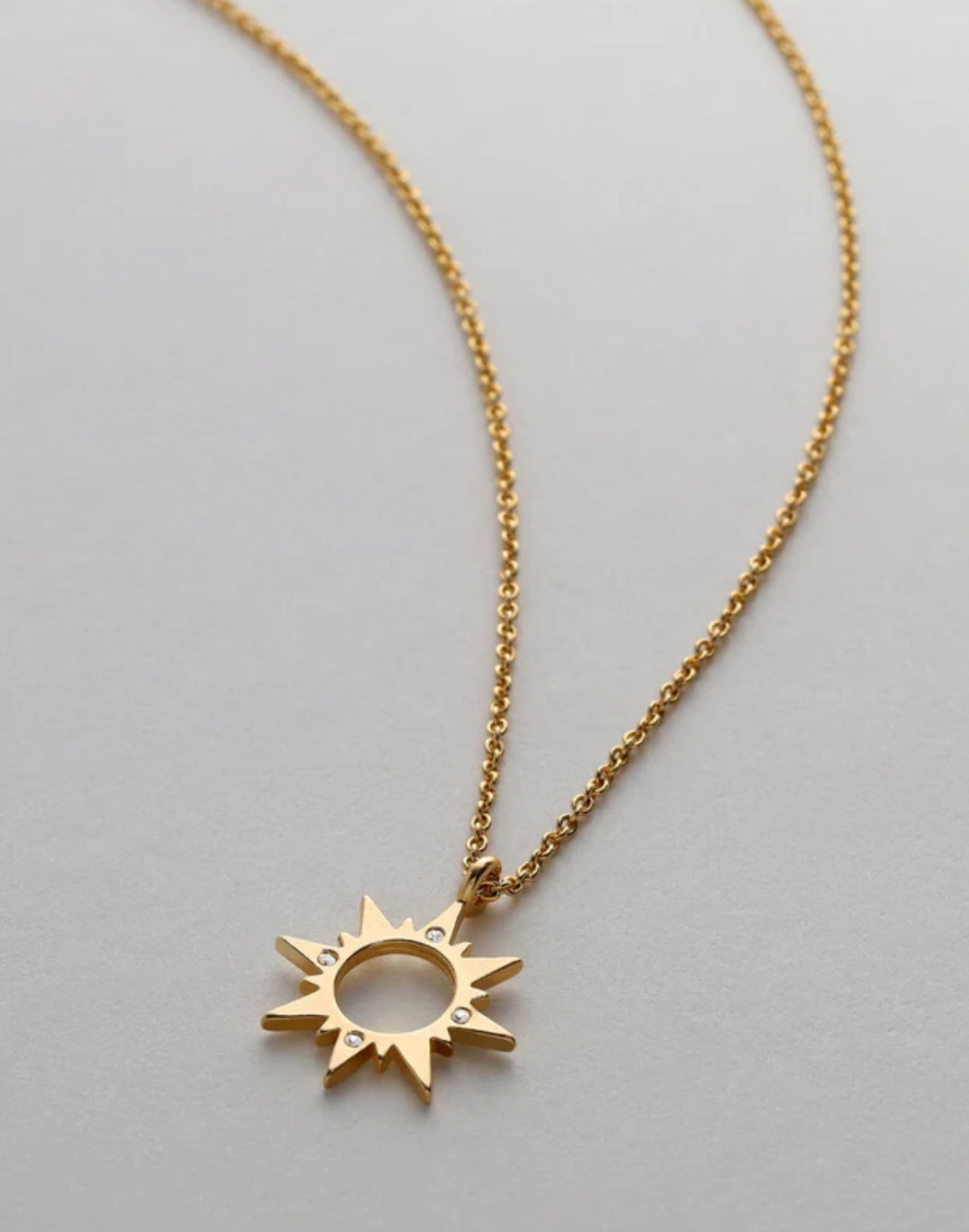 Bryan Anthonys Sun Will Rise Gold Necklace