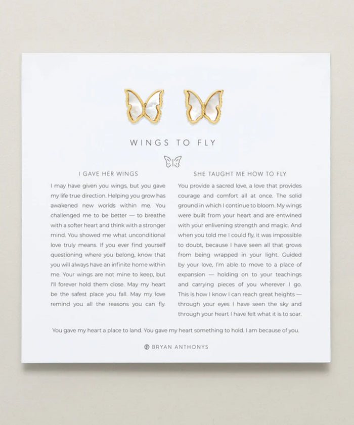 Bryan Anthonys Wings To Fly Stud Earrings