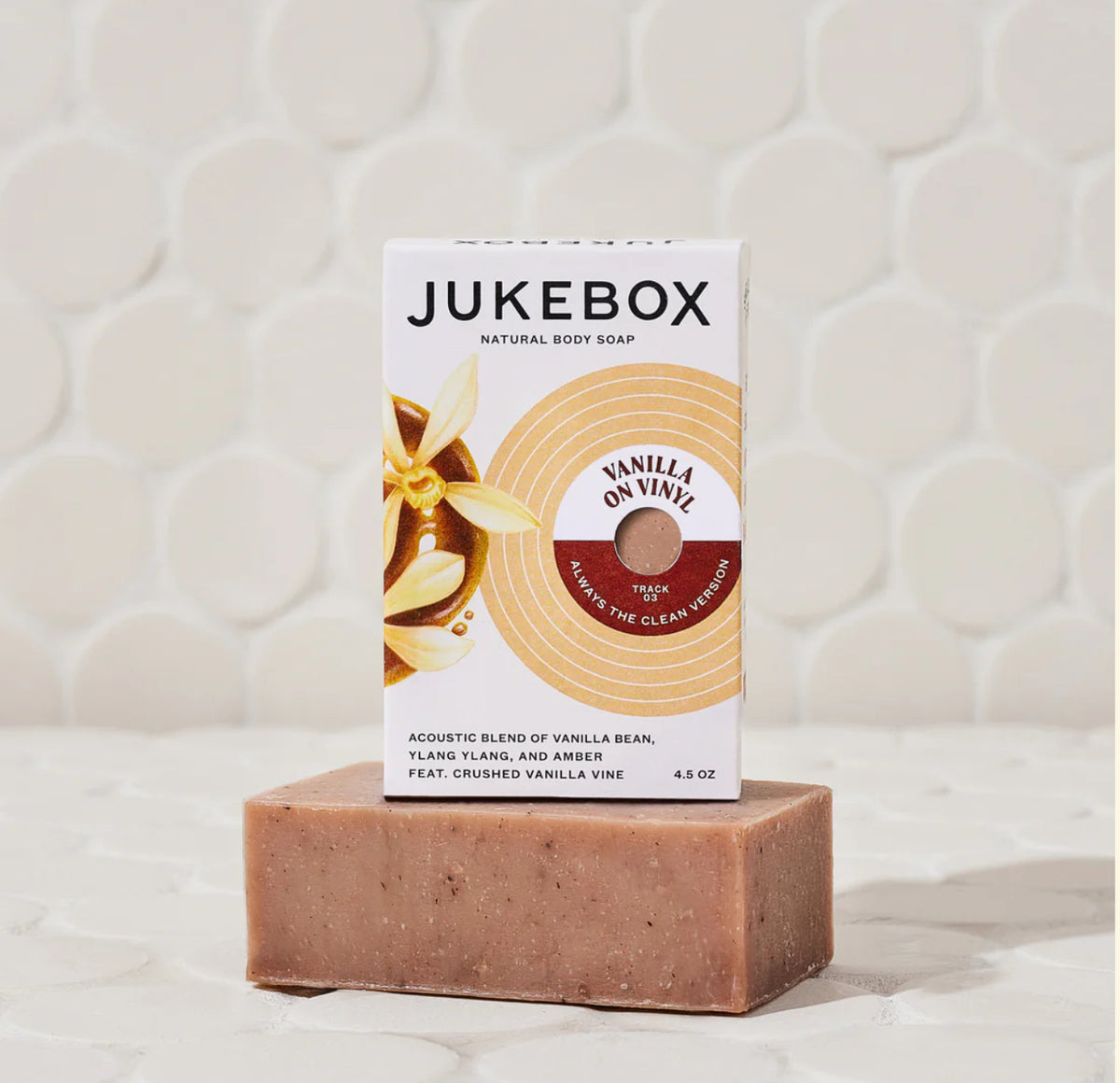 Jukebox Soap Vanilla On Vinyl