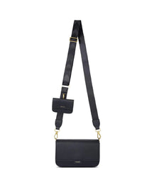 Pixie Mood Larissa Mini Crossbody - Black Pebbled - The Boutique at Fresh