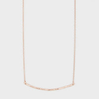 Gorjana - Taner Bar Small Necklace - Rose Gold