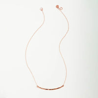 Gorjana - Taner Bar Small Necklace - Rose Gold