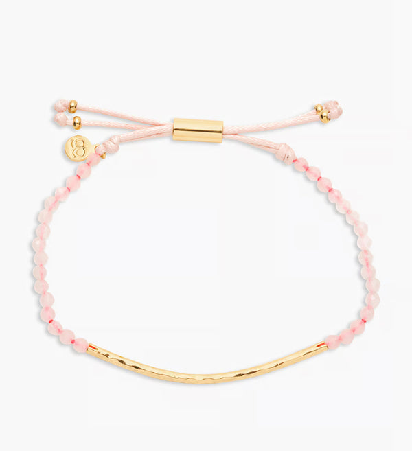 Gorjana Power Gemstone Bracelet - Rose Quartz