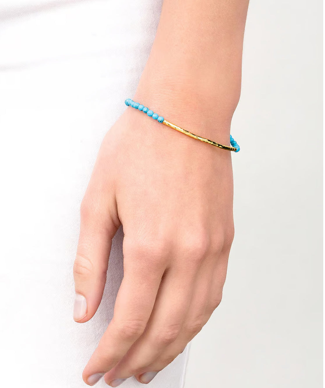 Gorjana Power Gemstone Bracelet - Turquoise