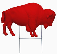 The Original Red Buffalo Lawn Ornament