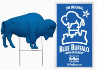 The Original Blue Buffalo Lawn Ornament 