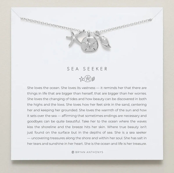 Bryan Anthonys Sea Seeker Necklace - Silver