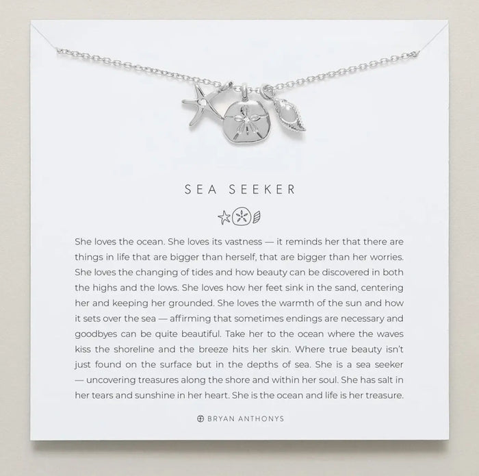 Bryan Anthonys Sea Seeker Necklace - Silver