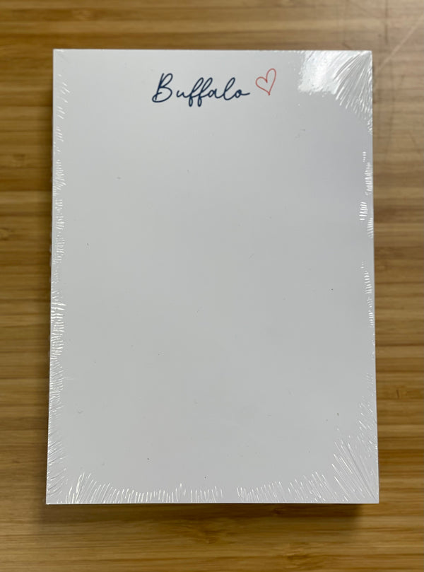 Buffalo Printed Notepad