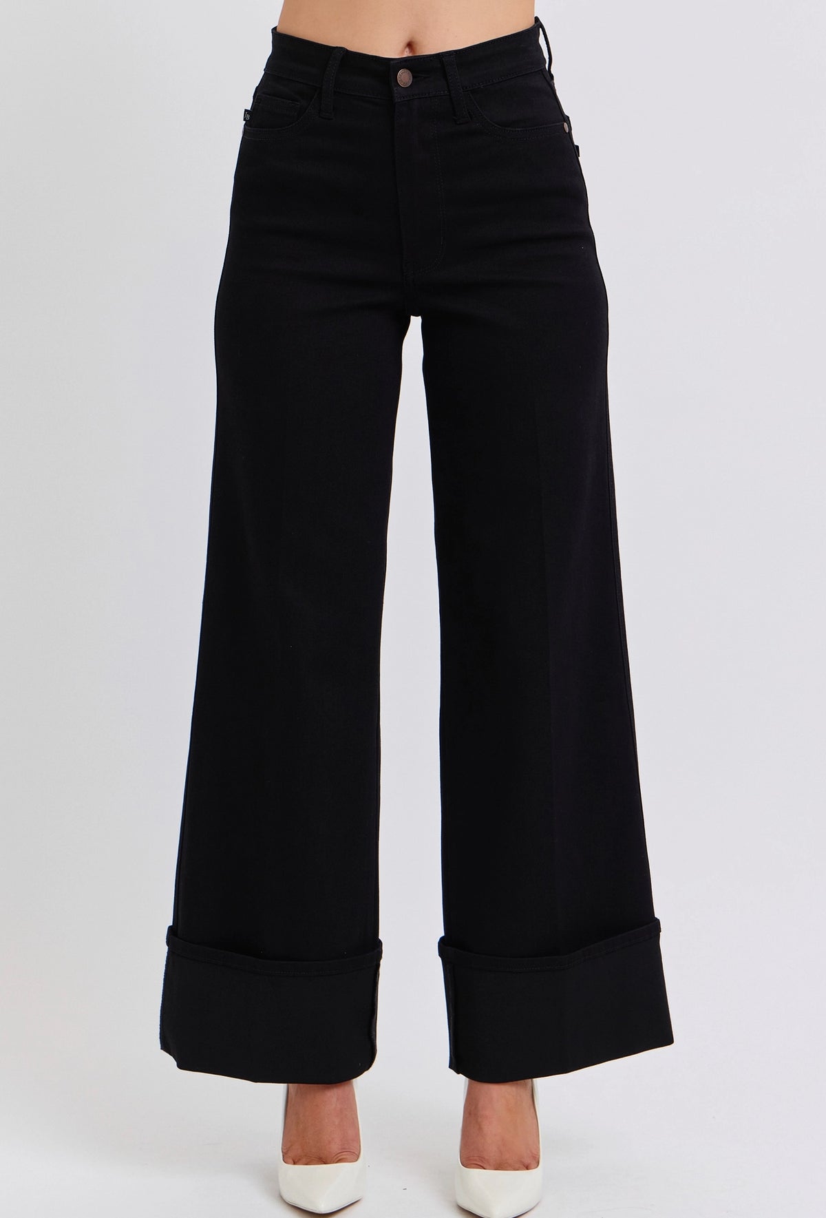 Judy Blue High Waisted Retro Jean With Cuff