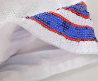 Bills Sequin Jersey Shirt / Mini Dress