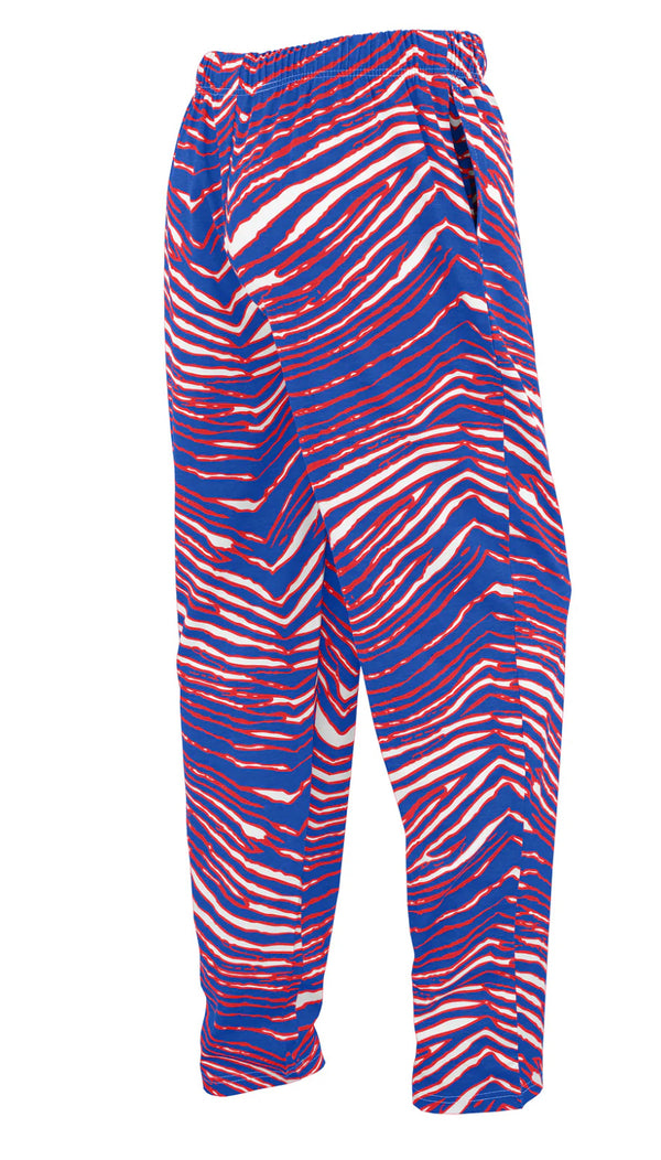 Buffalo Bills Embroidered Zubaz Pants