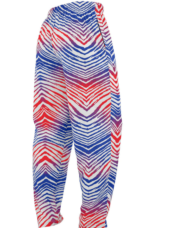 Buffalo Bills Embroidered Ombré Zubaz Pants