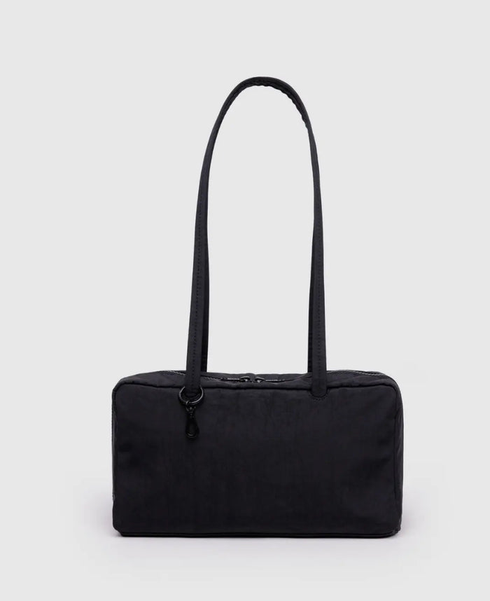 Baggu Black Nylon Bowler Bag