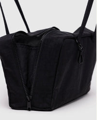 Baggu Black Nylon Bowler Bag