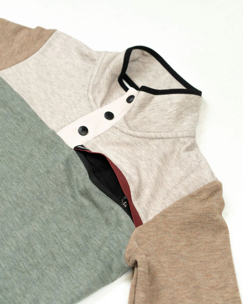 Close-up of a jacket with a quilted design on a white background