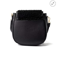 Kedzie Fireside Camden Mini Messenger Bag in Vegan Faux Shearling