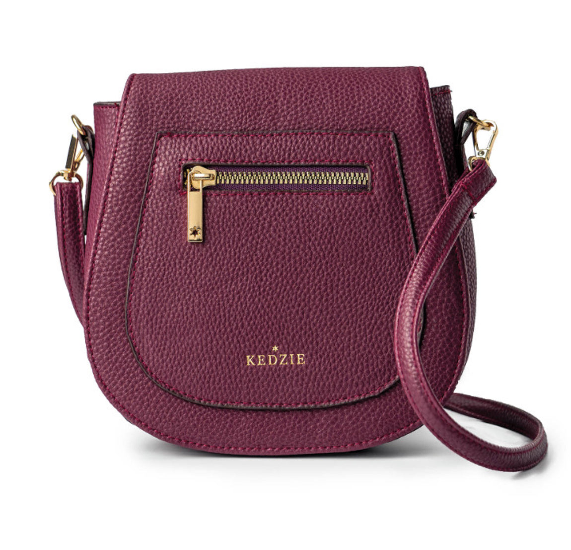 KEDZIE Camden Mini Messenger Bag in Vegan Leather