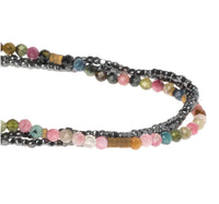 Scout Delicate Stone Wrap Bracelet / Necklace - Tourmaline - Stone of Healing