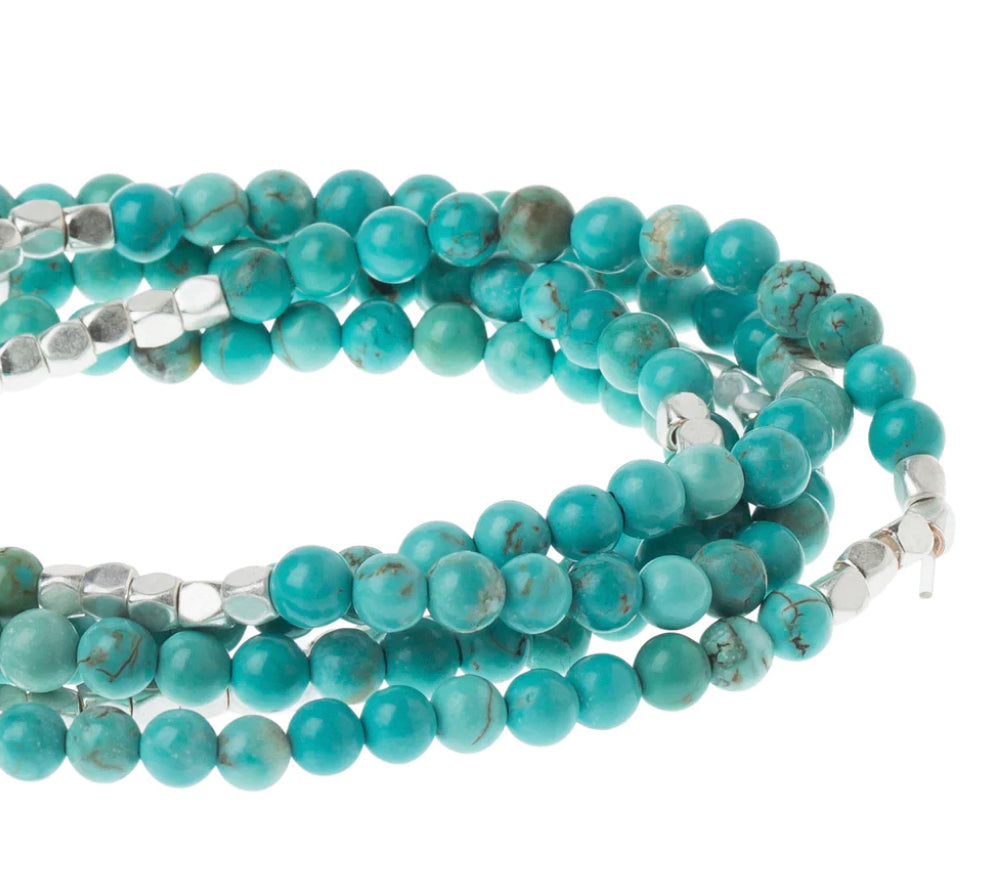 Scout Stone Wrap - Turquoise/silver - Stone of the Sky - The Boutique at Fresh