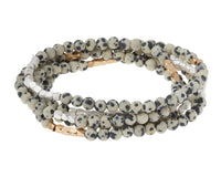 Scout Stone Wrap - Dalmatian Jasper - Stone of Joy