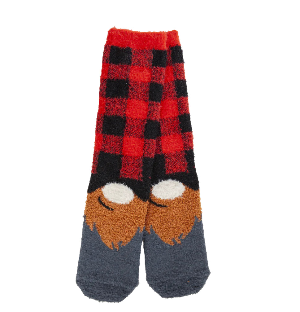 World’s Softest Socks Holiday Feather Crew - Gnome Lumber