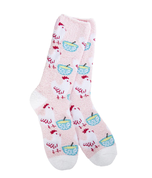 World’s Softest Socks Holiday Fall Cozy Crew - Chicken Soup
