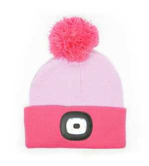 Night Scope Night Owl Kid's Rechargeable LED Pom Hat