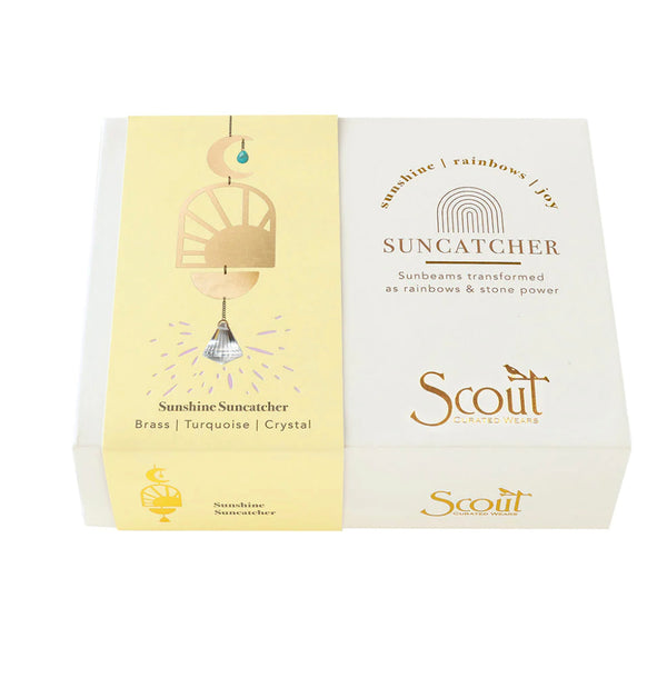 Scout Suncatcher - Sunshine/Turquoise