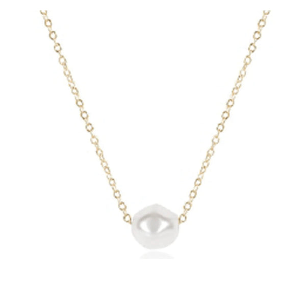 Enewton 16” Necklace Gold - Admire Pearl