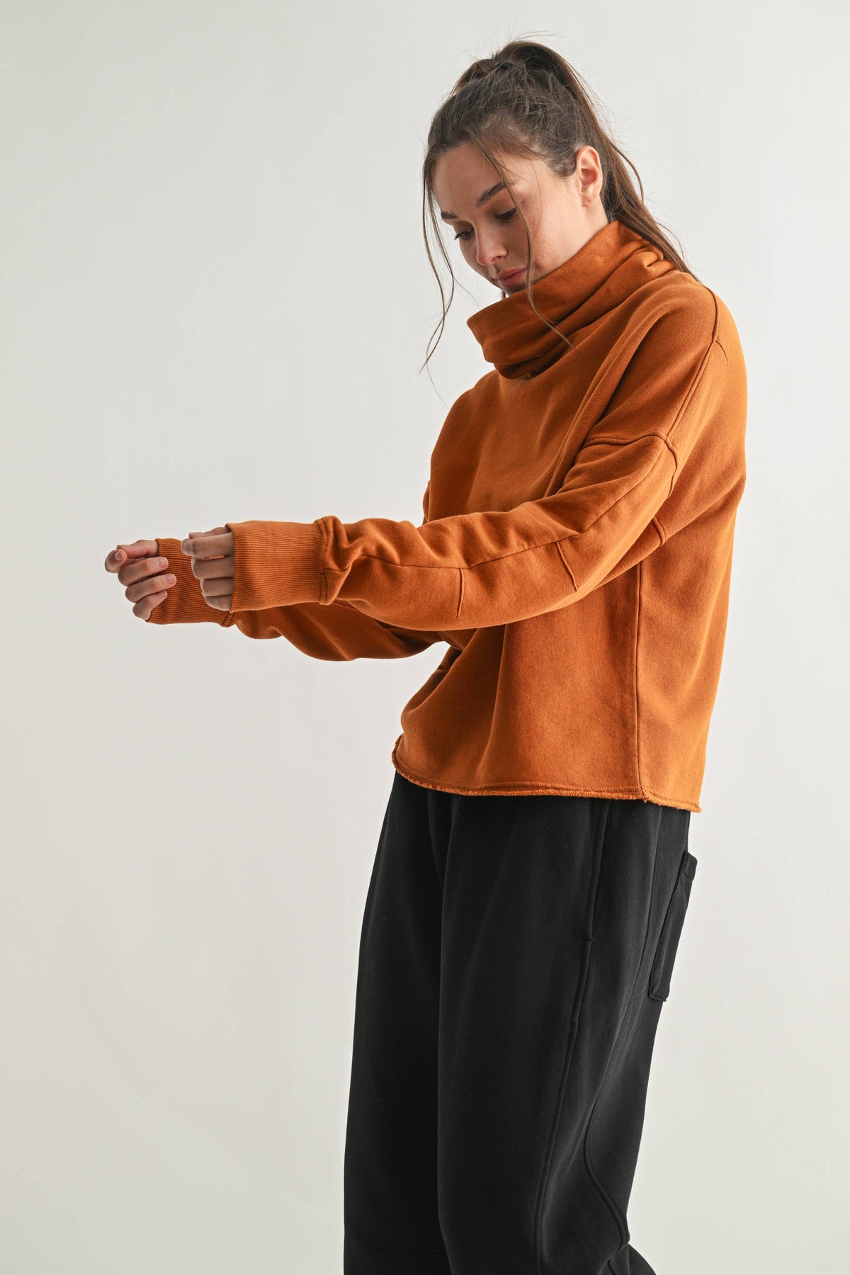 Lounge Layer Long Sleeve Turtleneck