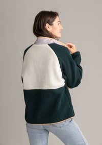 Women's Tara Quarter Snap Berber Pullover - Ponderosa Pine