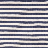 Toad & Co Bianca Crew Cardigan  - True Navy Stipe